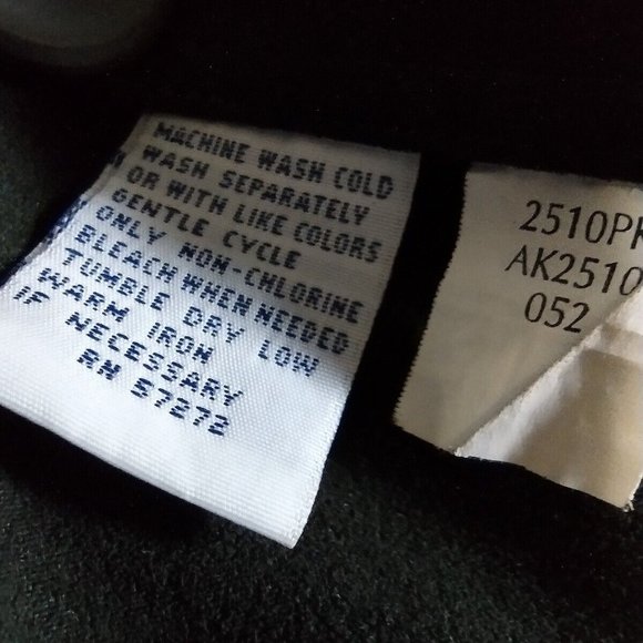 Alan Flusser Wool Black Long Sleeve Mens Large Button Shirt - Picture 3 of 5